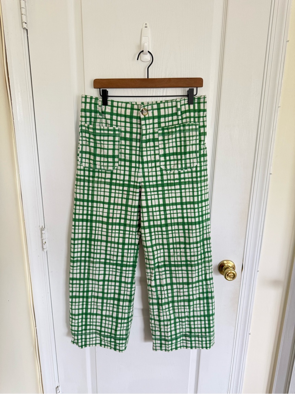 Anthropologie Maeve The Colette Cropped Wide Leg Pant - Picture 6 of 9